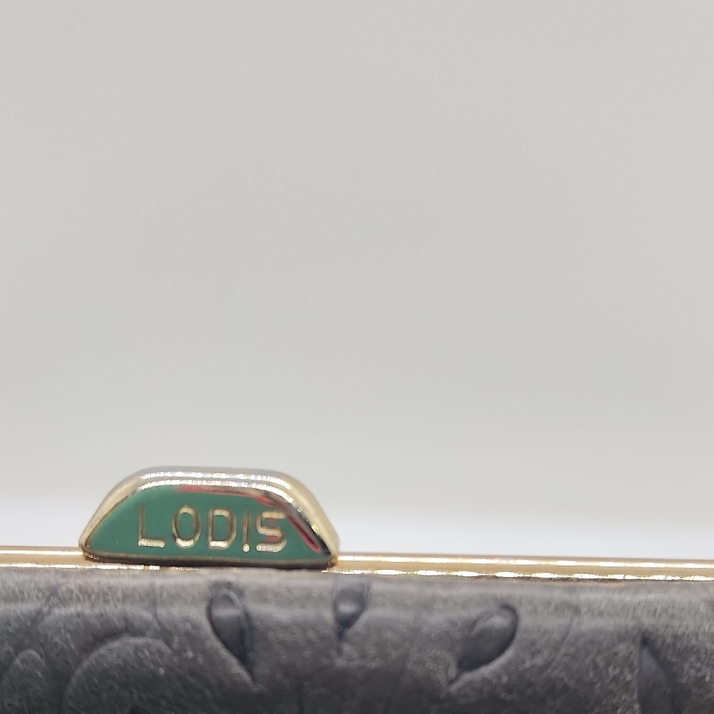 Grey Embossed LODIS Clutch - Picture 3 of 8